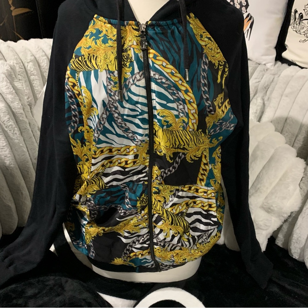 Versace Jeans Zippered Hoodie